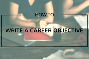 career objective writing